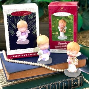 Hallmark Keepsake Collector’s Series Mary's Angels Ornament Pair